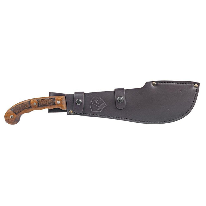 Condor Departure Bolo Machete Walnut Black Traction Coated 1075HC - Knives.mx