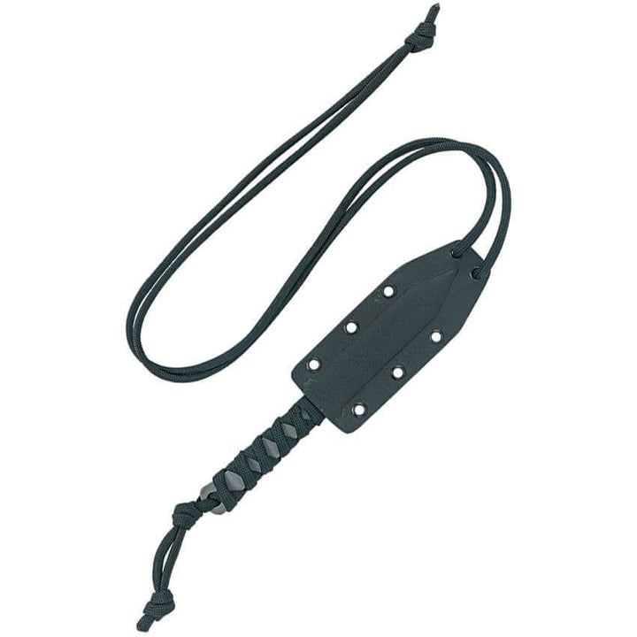 Condor Gladius Neck Knife Black Cord Wrapped 1075HC - Knives.mx