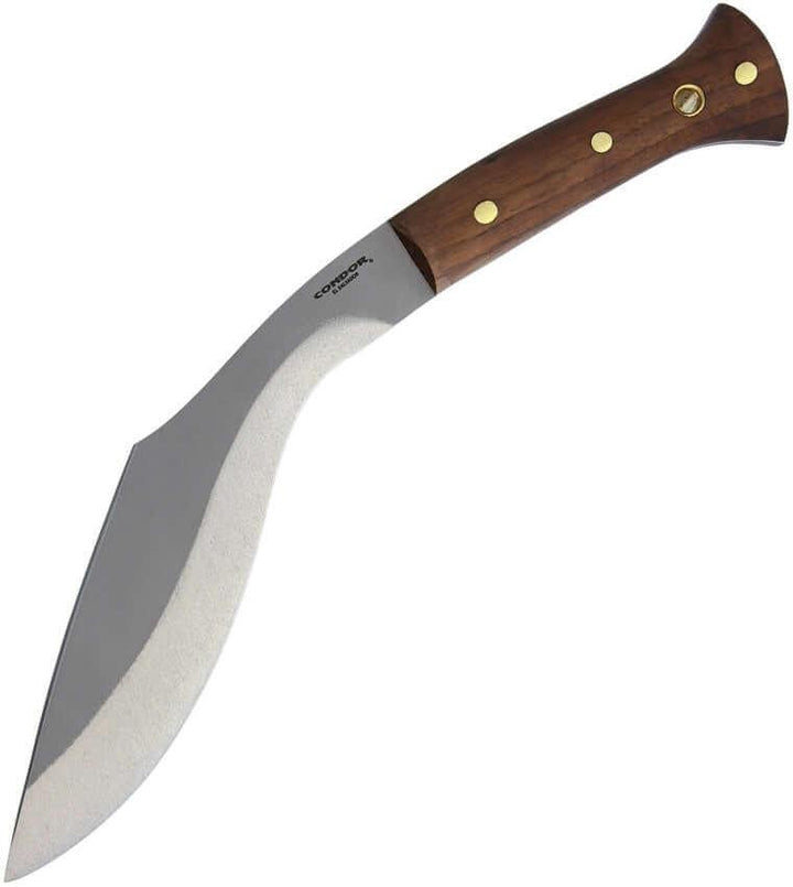 Condor Heavy Duty Kukri Knife Walnut Handle 1075HC - Knives.mx