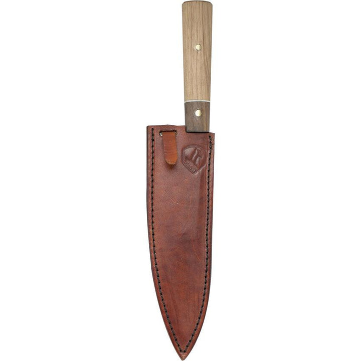 Condor Kondoru Gyuto Knife Hickory & Walnut Blasted Satin 1095HC - Knives.mx