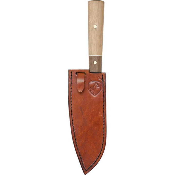 Condor Kondoru Santoku Knife Hickory & Walnut Blasted Satin 1095HC - Knives.mx