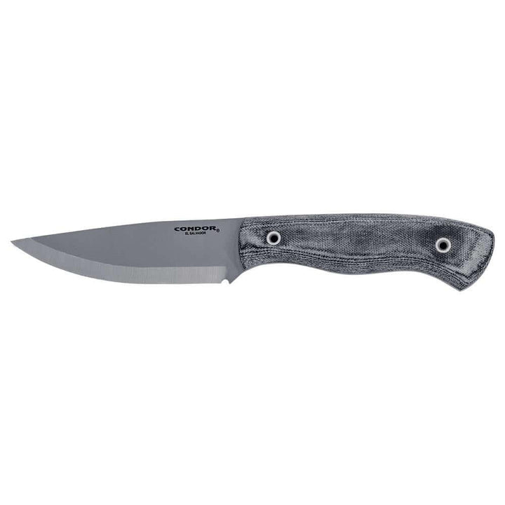 Condor Ripper Knife Black Linen Micarta Satin 1095HC - Knives.mx