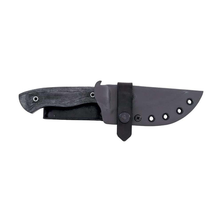 Condor Ripper Knife Black Linen Micarta Satin 1095HC - Knives.mx