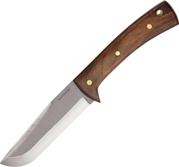 Condor Stratos Knife Wood Blasted Satin 1075HC - Knives.mx