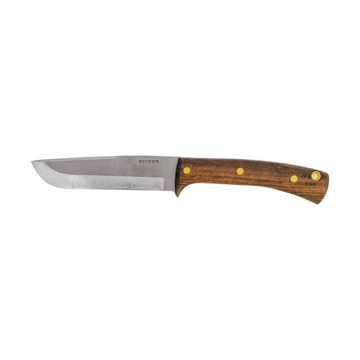 Condor Stratos Knife Wood Blasted Satin 1075HC - Knives.mx