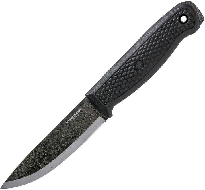 Condor Terrasaur Knife Black Polypropylene Black SW 1095HC - Knives.mx