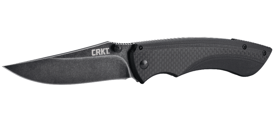 CRKT Burnout Framelock A/O CF with G10 Black SW 8Cr13MoV - Knives.mx