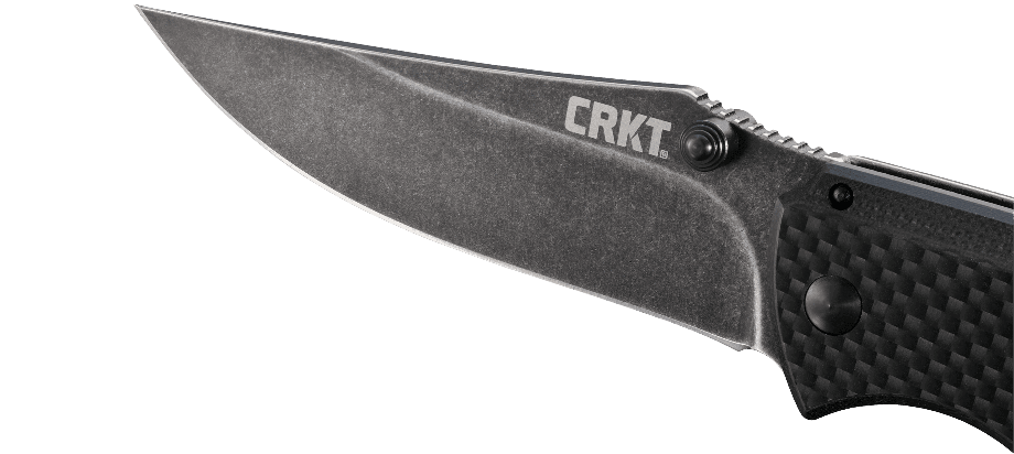 CRKT Burnout Framelock A/O CF with G10 Black SW 8Cr13MoV - Knives.mx