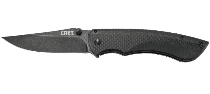 CRKT Burnout Framelock A/O CF with G10 Black SW 8Cr13MoV - Knives.mx