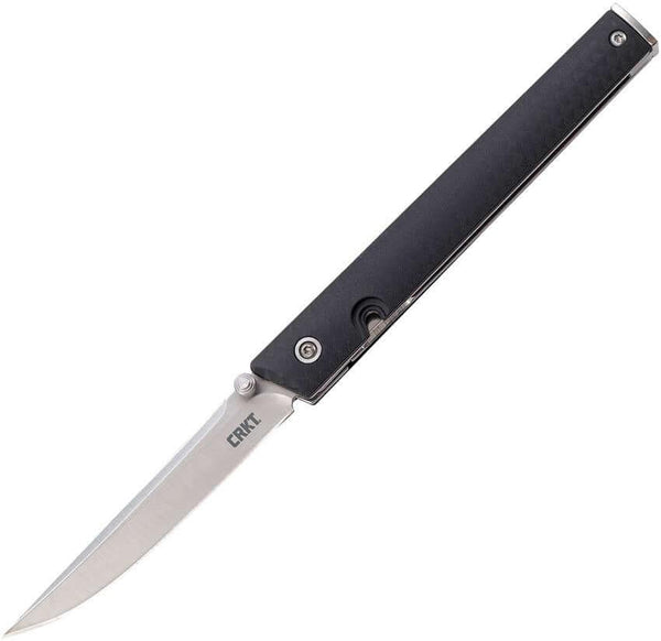 CRKT CEO Linerlock Black GRN Satin finish 8Cr13MoV - Knives.mx