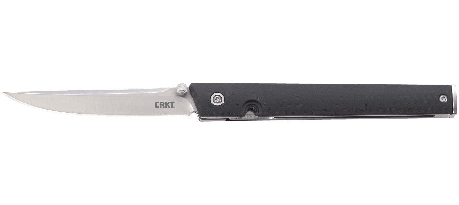 CRKT CEO Linerlock Black GRN Satin finish 8Cr13MoV - Knives.mx