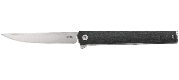 CRKT CEO Linerlock Black GRN w Flipper AUS 8 - Knives.mx