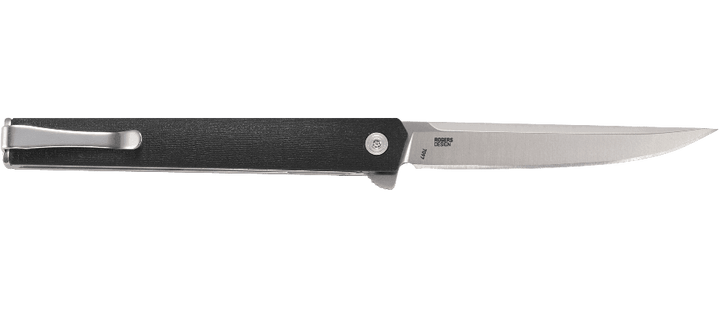 CRKT CEO Linerlock Black GRN w Flipper AUS 8 - Knives.mx