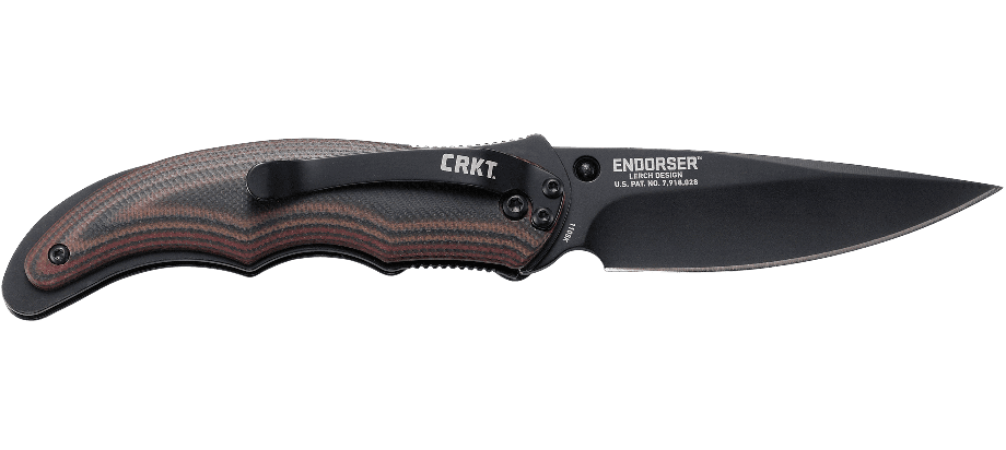 CRKT Endorser Linerlock A/O Black 8Cr14MoV - Knives.mx