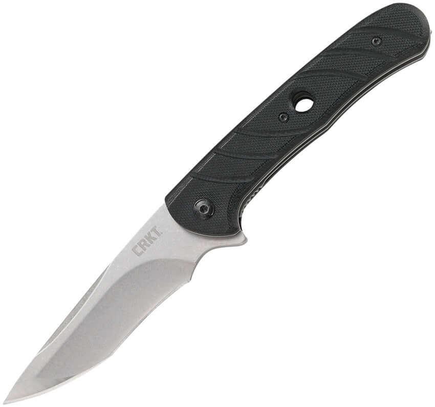 CRKT Intention Linerlock Black G10 A/O Stonewash 8Cr13MoV - Knives.mx