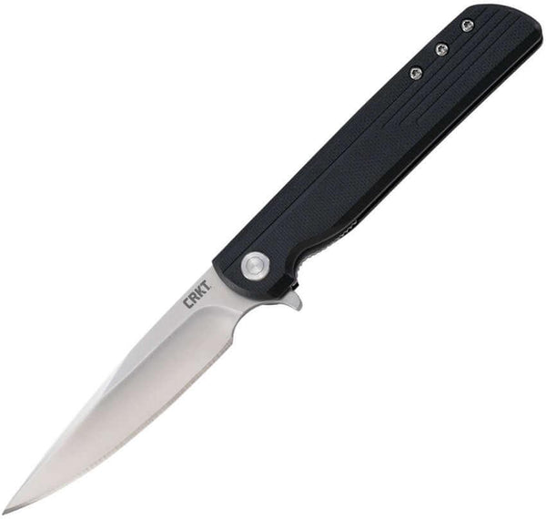 CRKT LCK+ Linerlock Black GRN Satin 8Cr13MoV - Knives.mx