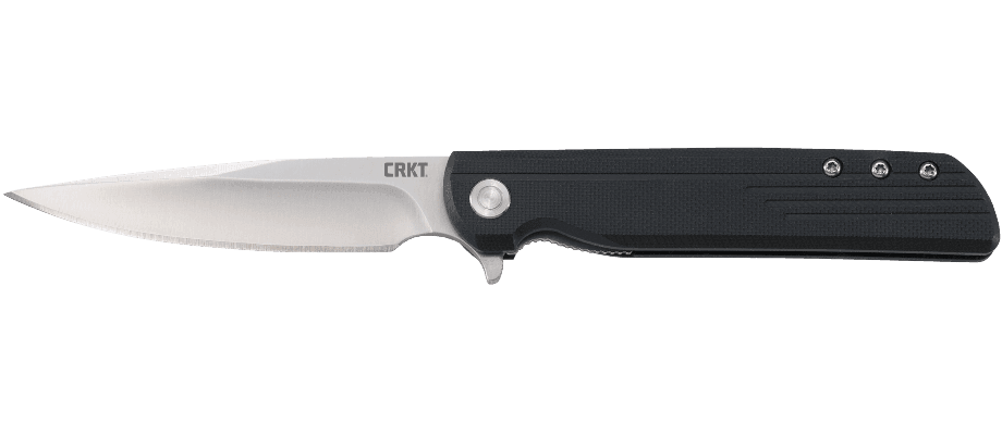 CRKT LCK+ Linerlock Black GRN Satin 8Cr13MoV - Knives.mx