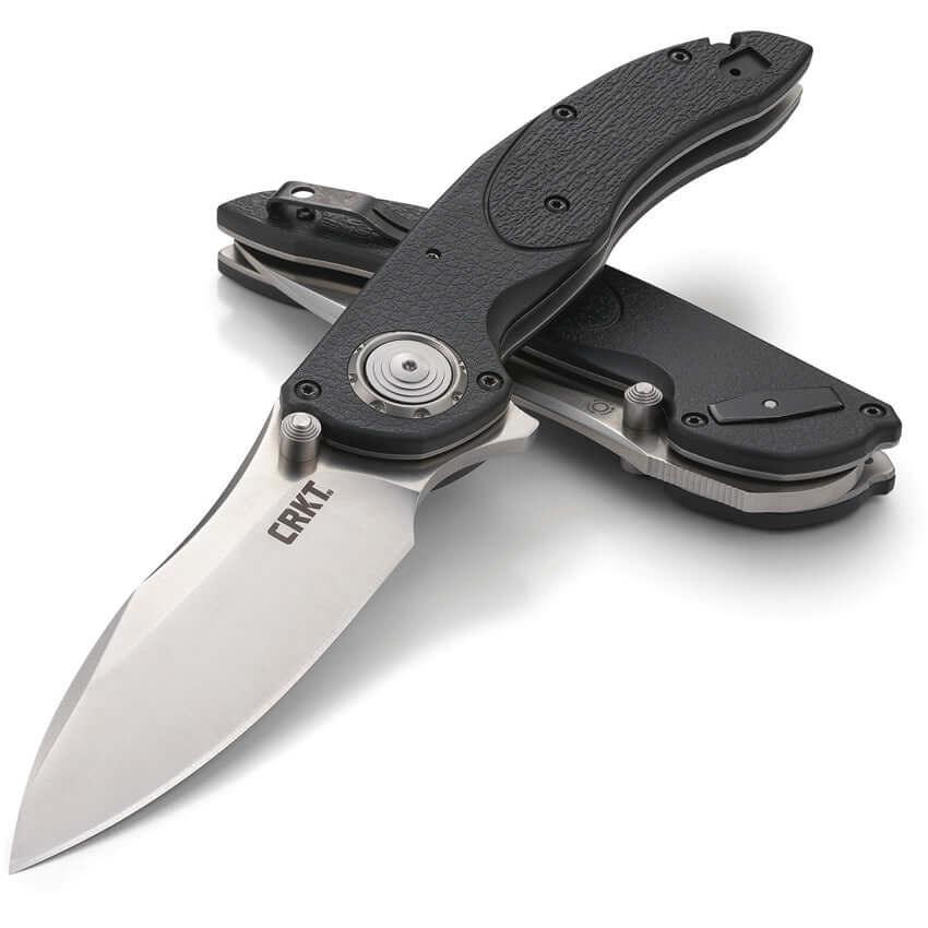 CRKT Linchpin Deadbolt Lock Black GRN Satin 1.4116 Stainless - Knives.mx
