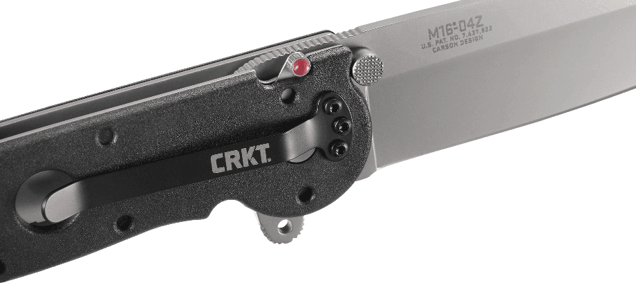 CRKT M16 Zytel Linerlock Plain Bead Blast Tanto AUS 8 - Knives.mx