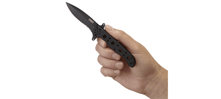 CRKT M21-10KSF Framelock Triple Point Serrations Oxide 8Cr14MoV - Knives.mx