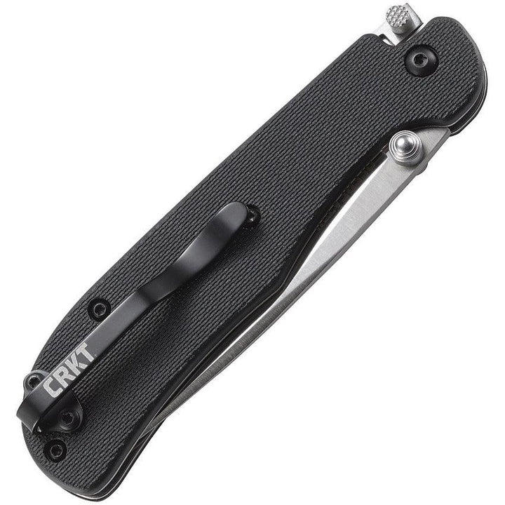 CRKT Offbeat II Crawford Lockback Black GRN - Knives.mx