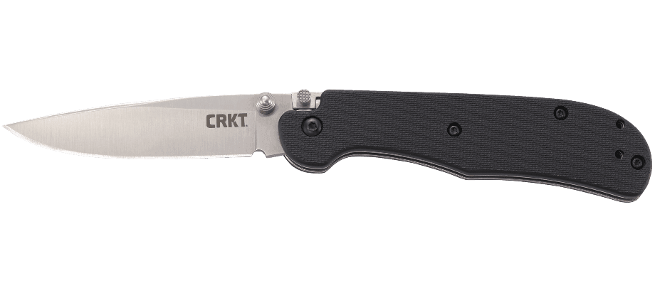 CRKT Offbeat II Crawford Lockback Black GRN - Knives.mx