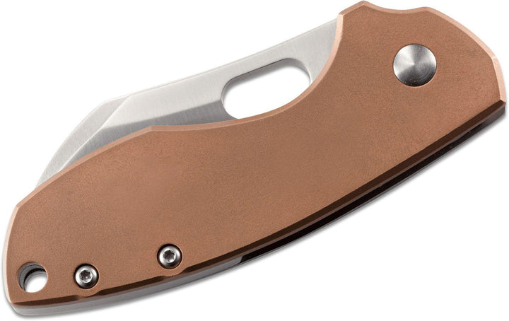 CRKT Pilar Framelock Copper w 2Cr13 Stainless Back 8Cr13MoV - Knives.mx