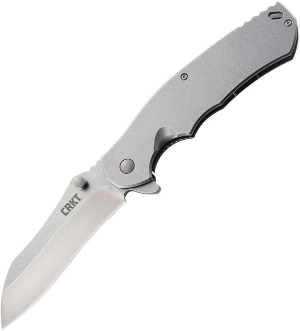 CRKT Rasp Framelock Stonewash Wharncliffe AUS-8 - Knives.mx