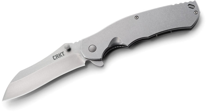 CRKT Rasp Framelock Stonewash Wharncliffe AUS-8 - Knives.mx