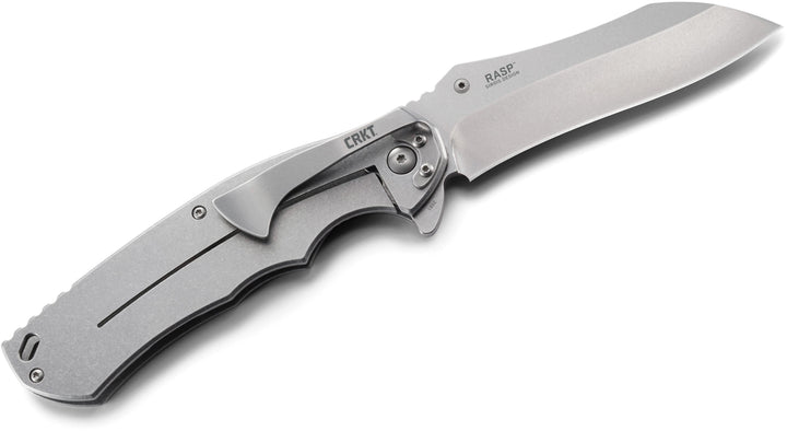 CRKT Rasp Framelock Stonewash Wharncliffe AUS-8 - Knives.mx