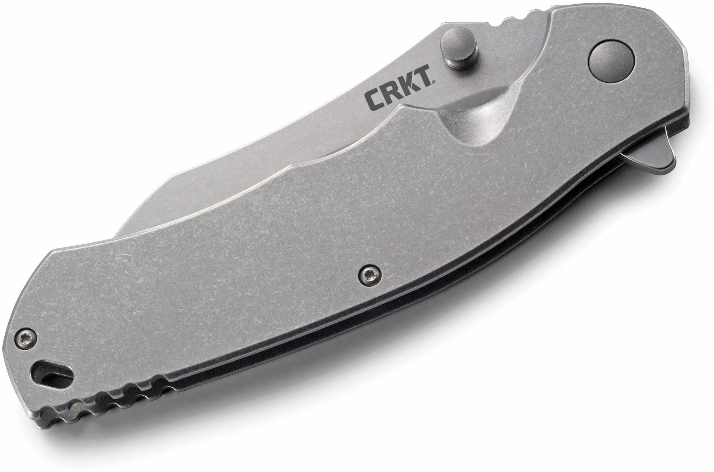CRKT Rasp Framelock Stonewash Wharncliffe AUS-8 - Knives.mx