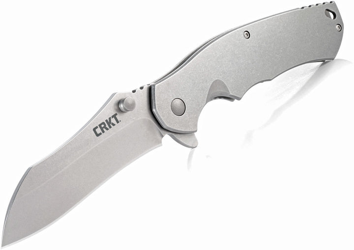 CRKT Rasp Framelock Stonewash Wharncliffe AUS-8 - Knives.mx