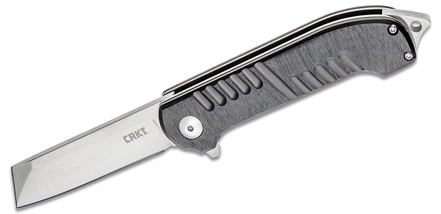 CRKT Razel GT Linerlock Black Aluminum 8Cr13MoV - Knives.mx