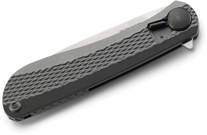 CRKT Slacker Linerlock Black Checkered Aluminum 1.4116 Steel - Knives.mx