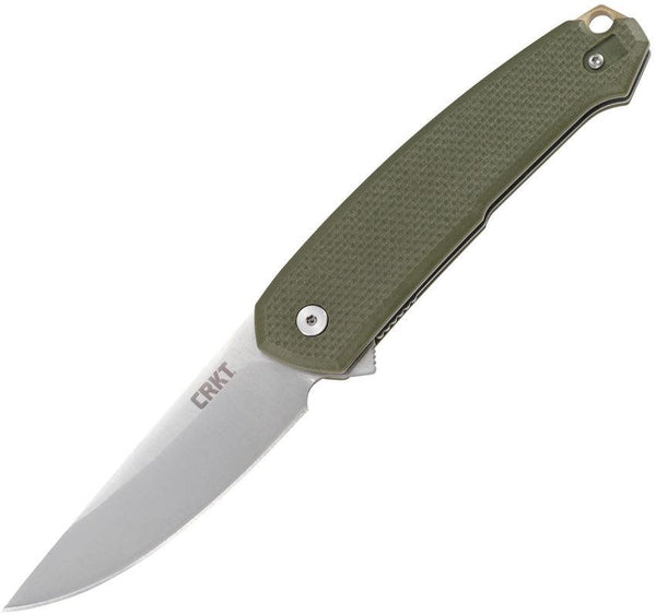 CRKT Tueto Linerlock OD Green G10 A/O 1.4116 - Knives.mx