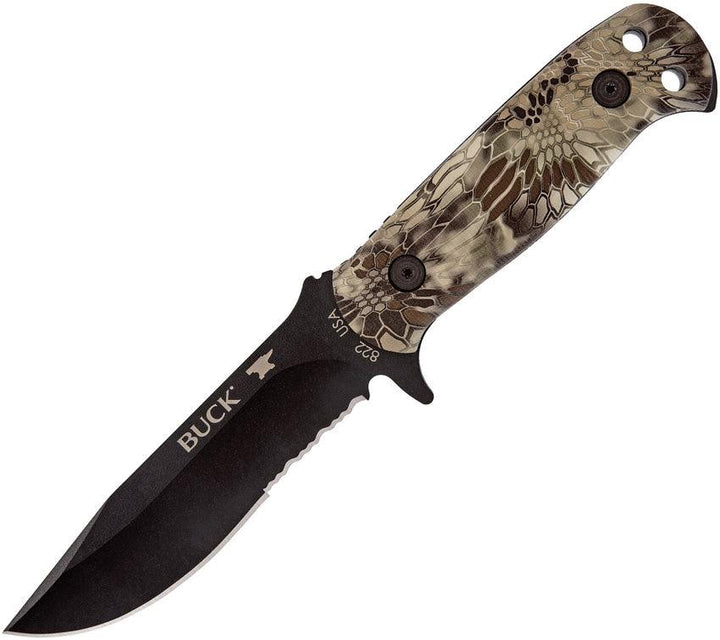 Cuchillo Buck / Fixed Knife Buck Sentry Kryptek Highlander - Knives.mx