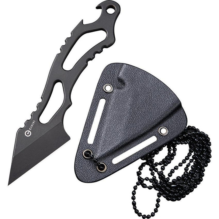 Cuchillo Civivi Kiri EDC Fixed Blade Black - Knives.mx