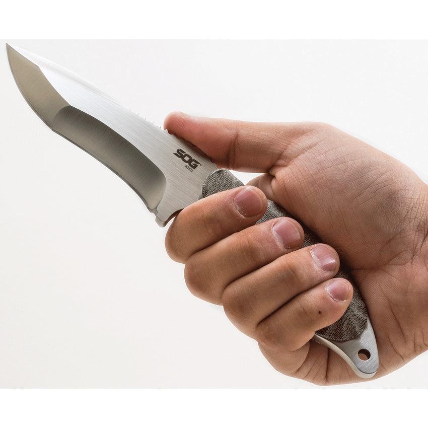 Cuchillo SOG Kiku Fixed Blade VG10 - Knives.mx