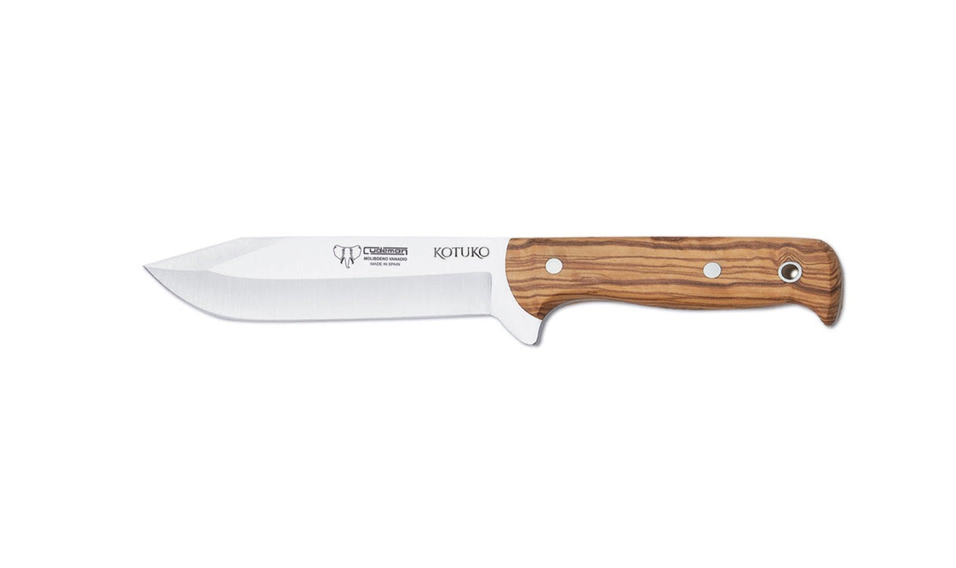 Cudeman Hunter Olive Wood 440 - Knives.mx