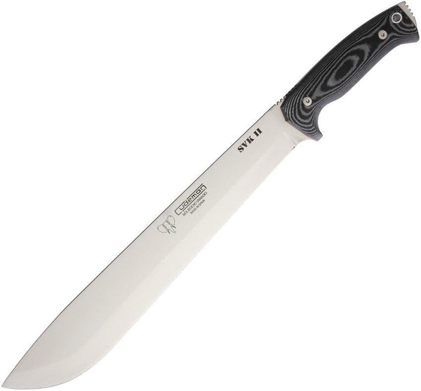 Cudeman Machete SVK II Black Micarta - Knives.mx