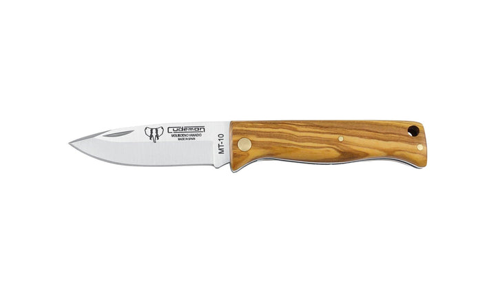 Cudeman MT-10 Folder Olive Wood Vanadium Molybdenum Steel Blade - Knives.mx