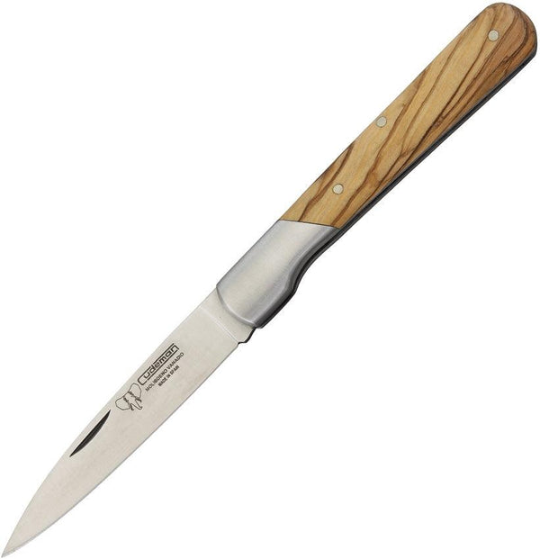 Cudeman Olive Wood Folder Vanadium Molybdenum Stainless - Knives.mx