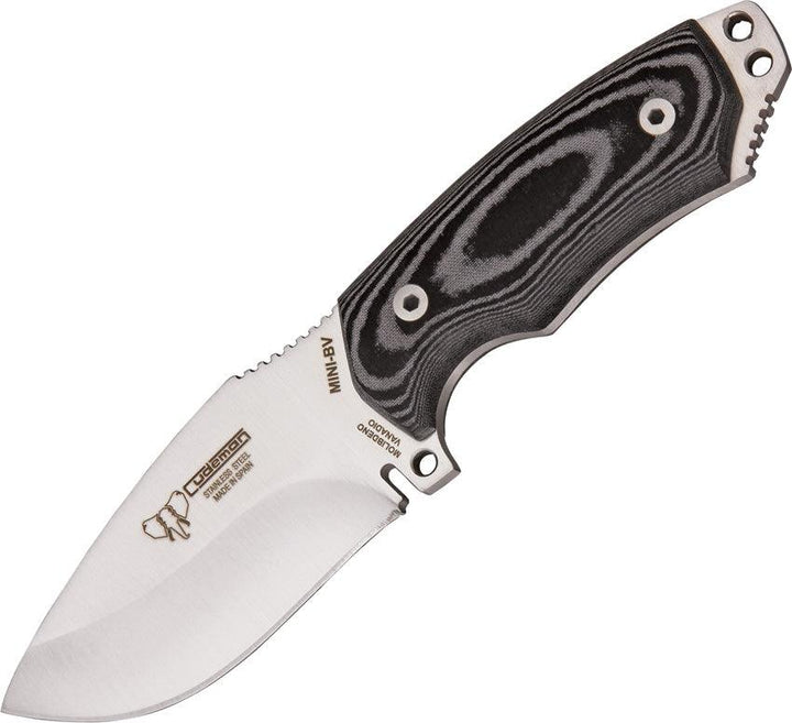 Cudeman Tactical Mini Boina Verde Black Micarta Satin Bohler N695 - Knives.mx