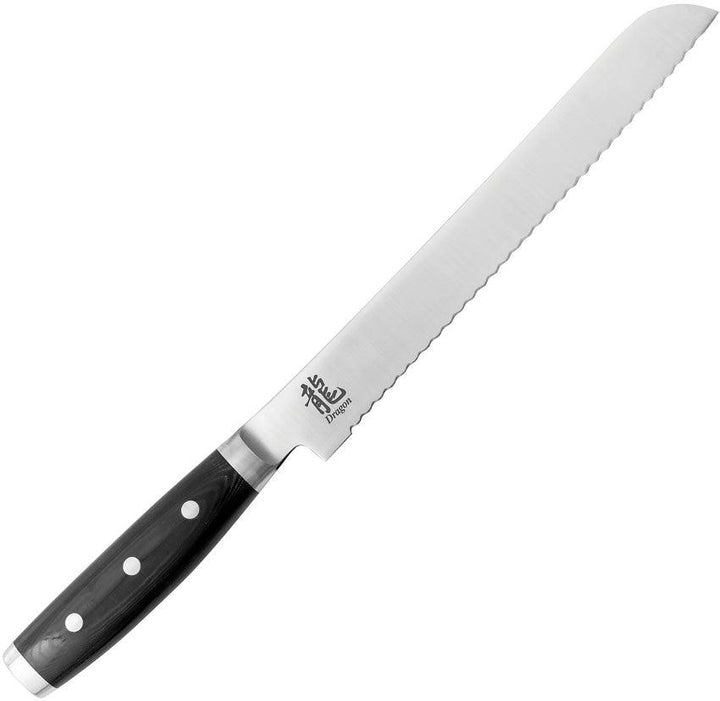 Dragon by Apogee Bread Knife 9in Satin Serrated CTS-BD1 - Knives.mx