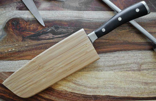 Dragon by Apogee Magnetic Bamboo Santoku Sheath - Knives.mx