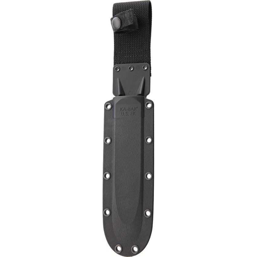 Ek Knife Model 5 Bowie Black 1095 Cro-Van - Knives.mx
