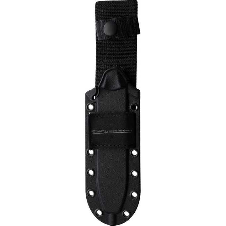 Ek Short Clip Point Black Coated 1095 Cro-Van - Knives.mx