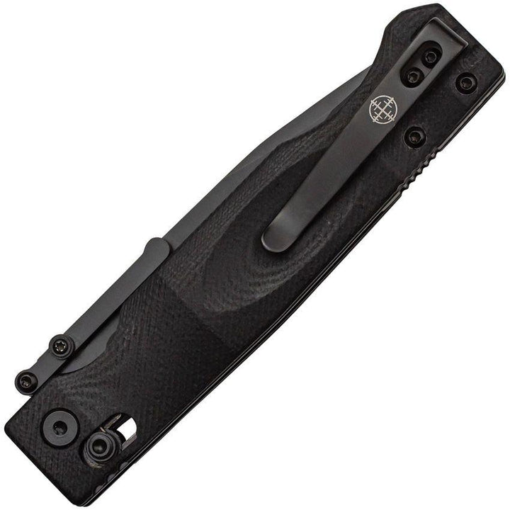 Elite Tactical Guardsman Rapid Lock Black G10 D2 Steel - Knives.mx