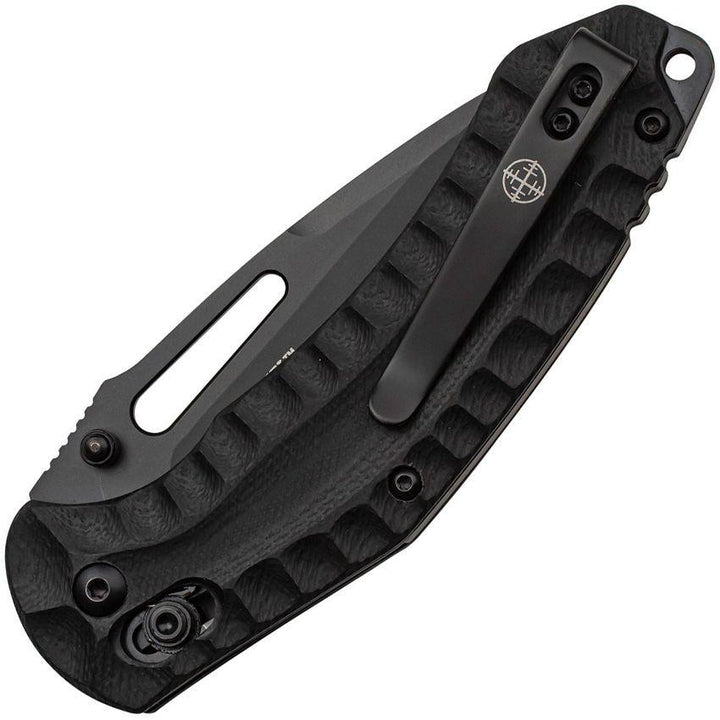 Elite Tactical Pyrodex Rapid Lock Blackout G10 D2 - Knives.mx