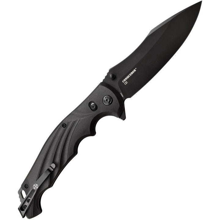 Elite Tactical The Conqueror Blackout Nylon D2 - Knives.mx